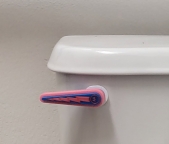 Pin-Flush(tm) Flipper Toilet Lever Assy