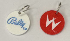 Round Williams/Bally Keychain