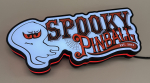 Spooky Pinball Pin-Sign