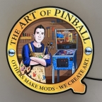The Art of Pinball Logo(OLD) Pin-sign