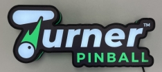 Turner Pinball Pin-Sign
