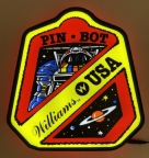 Pin*Bot Red Badge Pin-Sign Extra Large
