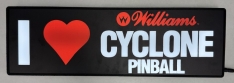 Cyclone Bumper Sticker Pin-Sign Extra Large