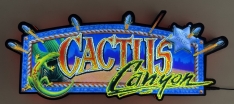 Cactus Canyon Logo Pin-Sign Extra Large