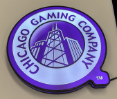 Chicago Gaming Company Pin-Sign Extra Large