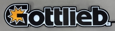 Gottlieb w/G Letter Logo Pin-Sign Extra Large