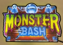 Monster Bash Logo Pin-Sign Extra Large