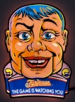 Rudy Funhouse Promo Pin-Sign Extra Large