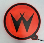 Williams Winged W Logo Red Pin-Sign Extra Large