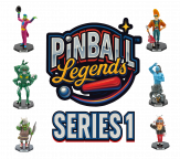 Pinball Legends Series 1 Figurines (Set/6) 1:12