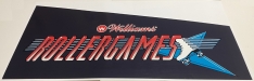 Rollergames Cabinet Left Side Decal