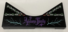 The Addams Family Steel Shot Translucent Apron