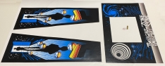 Twilight Zone Back Box and Coin Door Decal Set