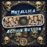 Metallica  Sculpted Action Button