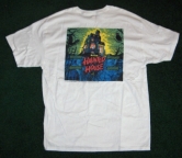 Haunted House Backglass White T-Shirt - Mens Large