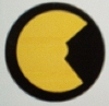 Mr & Mrs Pac-Man Target Decals (set of 8)