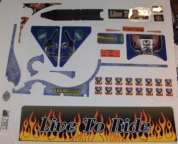 Harley Davidson 3rd Ed Playfield Decal Set 802-5000-87