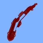 Safecracker Under PLayfield Trough Plastic 03-9505.3