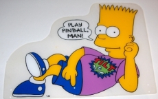 Simpsons Topper Plastic - Data East