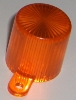 Lamp Dome W/Tabs Orange 03-8149-12
