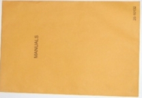 Schematic Manual Envelope 20-10132