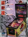 Pinball Flyer - Sega Lost World Jurassic Park