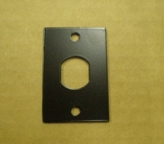 Black Lock Mounting Plate - 2 Fastener 535-0072-00
