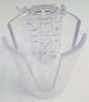 PCup GameSaver - Angle Brkt (Pin) - Clear w/Bottom