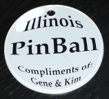 Illinois Pinball Keychain - Limited!
