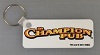 Logo Plastic Keychain - Champion Pub