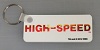 Logo Plastic Keychain - High Speed