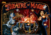 Mini-Translite (10 5/8 x 7 1/4) Theatre Of Magic - small version of original!