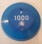 Pop Bumper Cap 1000 w/ diamond - Blue