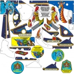 Police Force Playfield Plastic Set 31-1006-573