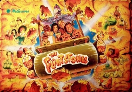 Planetary Pinball The Flintstones Translite (NOS) 31-1357-50029