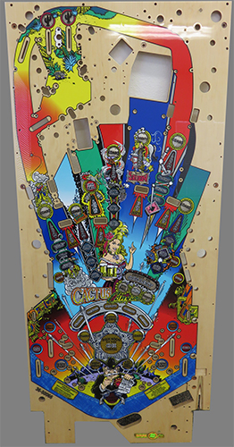 Planetary Pinball Cactus Canyon reproduction playfield 36-50066