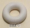 3/8 inch White Rubber Ring