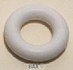 7/16 White Rubber Ring