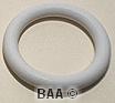 1 1/4 inch White Rubber Ring