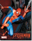 Marvel Spiderman Metal Sign 12.5 x 16 Inch