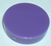 Purple Opaque Playfield Rollover Target Plastic Cover  - 1 Inch Diameter, 1/4 Inch Lip - Gottlieb, e