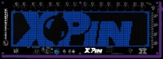 X-Pin LED DMD Display(for STERN/Virtual pins LOW voltage games!) Blue