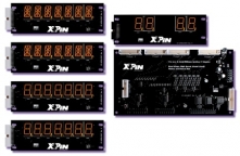 XPIN LED DISPLAY  Williams System 11 - ORANGE