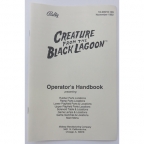 Operator Handbook - Creature from the Black Lagoon 16-20018-103