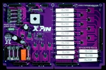 XPIN playfield power board replacement for the Data East 520-5021-00 and 520-5021-05 assembly